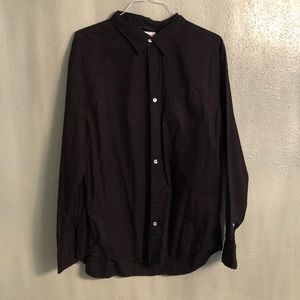 Men’s Black American Eagle Vintage Fit Button Down